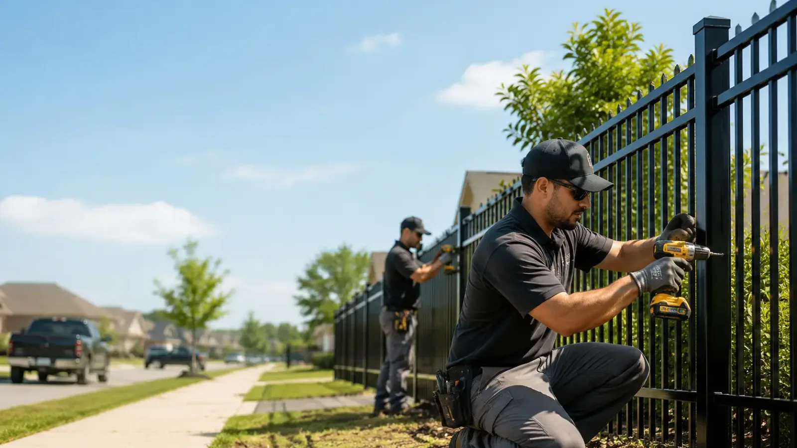 Metal Fence Installation in Laguna Beach, CA